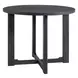 Yorkshire Espresso and Brown Upholstered 5 Piece Counter Height Dining Set