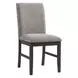 Yorkshire Espresso and Brown Upholstered 5 Piece Dining Set