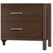 Verge Handcrafted Walnut 6 Drawer Dresser