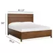 Ridgefield Russet California King Panel Bed