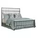 Alder Haven Black King Sylvan Metal Bed