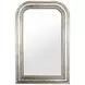 Waverly Silver Leaf Rectangular Wall Mirror