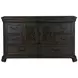 Bellamy Peppercorn 8 Drawer Dresser with Arched Mirror