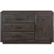 Riverdale Black 1 Door Server