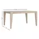 West End Natural Maple 58" Extendable Rectangular Butterfly Leaf Dining Table