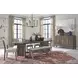Kavanaugh Weathered Kona Brown Rectangular Trestle Dining Table
