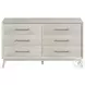Clare Almond 6 Drawer Dresser