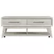 Clare Almond Rectangular Coffee Table