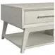 Clare Almond Rectangular Coffee Table