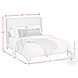 Clare Grey And Almond King Upholstered Panel Bed