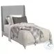 Clare Grey And Almond Youth Upholstered Panel Bedroom Set