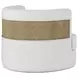 Cassat White 360 Degree Swivel Chair