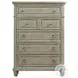 Emiko Light Grey 5 Drawer Chest
