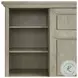 Emiko Light Grey 5 Drawer Door Chest