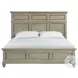 Emiko Light Grey King Panel Bed