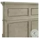 Emiko Light Grey King Panel Bed
