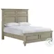 Emiko Light Grey Queen Panel Bed