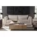 Milo Sheldon Ivory Performance Fabric 92" Sofa with Pillows