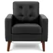 8J11A95 Black Upholstered Accent Chair