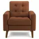 8J11L44 Rust Upholstered Accent Chair