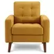 8J11L68 Orange Upholstered Accent Chair