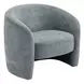 8023 Teal Upholstered Accent Chair