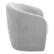 8024 Light Gray Upholstered Accent Chair