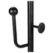 2021 Satin Black Coat Rack