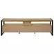 2880 Brown and Black 72" TV Stand