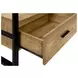 2880 Brown and Black 72" TV Stand