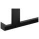 2883 Brown and Black Rectangular Accent Table
