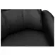 7323 Black Upholstered Swivel Executive Office Chair