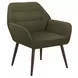 8001 Dark Green Upholstered Accent Chair