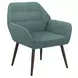 8006 Turquoise Upholstered Accent Chair