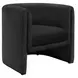 8041 Black Upholstered Accent Chair