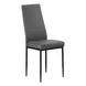 1272 Gray Upholstered Dining Chair Set of 2