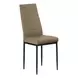 1273 Dark Taupe Upholstered Dining Chair Set of 2