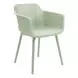 4028 Sea Green Outdoor Stacking Dining Chair Set of 4