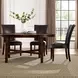 Hartford Brown 72" Round Dining Table