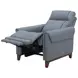 Conrad Blue Dusk High Leg Power Recliner with USB Charging