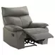 Murray Gray Leather Motion Recliner