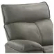 Murray Gray Leather Motion Recliner
