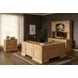 Winchester Natural Oak L-Shaped Home Office Set
