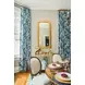 Waverly Gold Leaf Rectangular Floor Mirror With Curved Edges