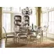 Homestead Pine Cornsilk Upholstered Side Chair Set of 2