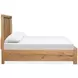 Laramie Honey Wheat Queen Panel Bed