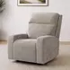 Traxton Jasper Taupe Zero Gravity Triple Power Recliner with USB Charging