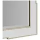 Eave Milk Rectangle Accent Mirror
