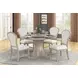Gwendolyn Cerused Taupe 54" Round Dining Table