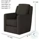 Diva Halifax Java Swivel Glider